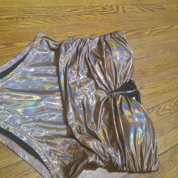 Rose Gold Bodysuit by RARE LONDON BNWT  deadstock! - Picture 3 of 5